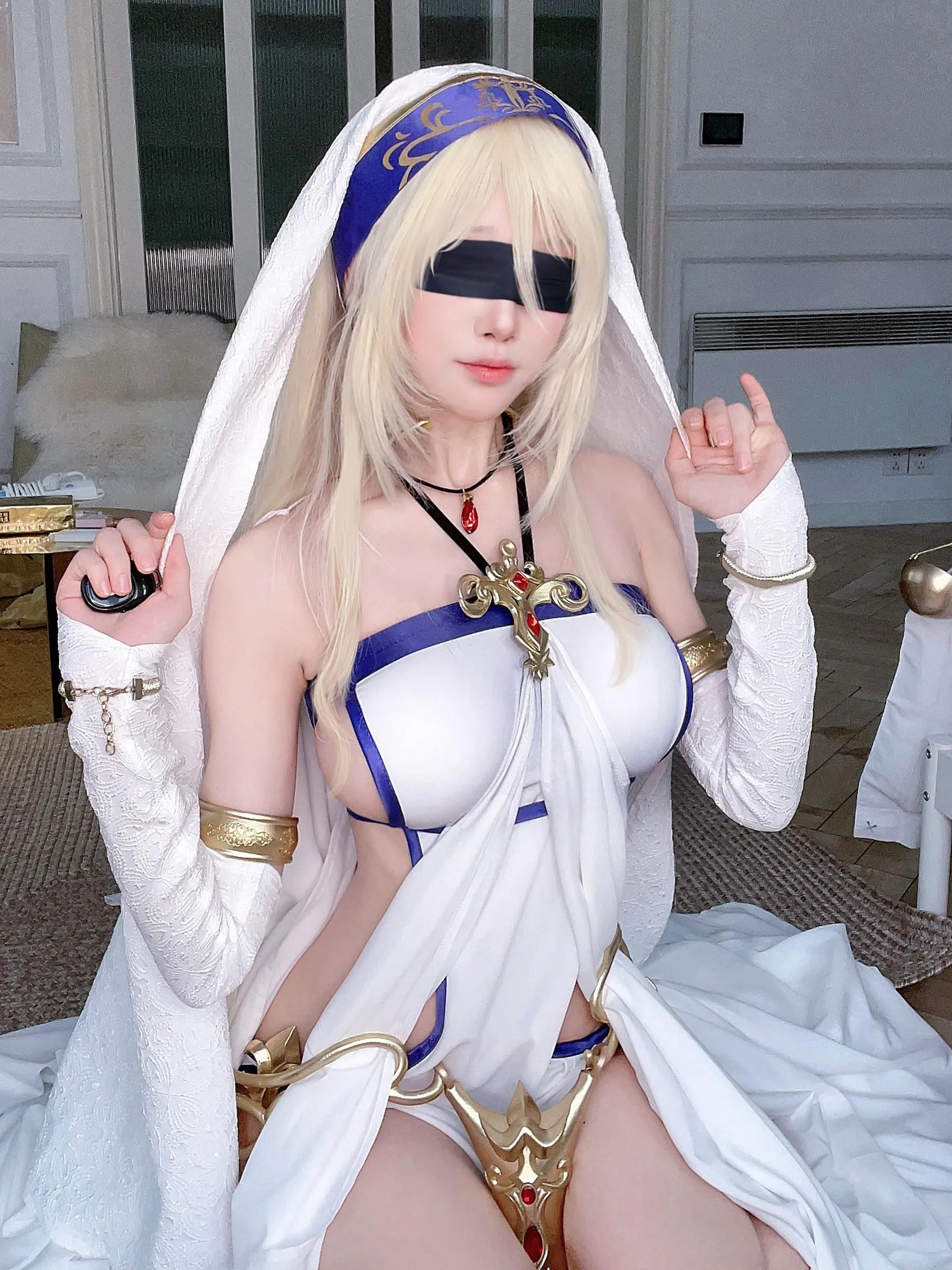 水淼aqua – NO.158 Fantia 23-11月会员订阅 ⚜️剣乙女⚜️ [21P]插图8